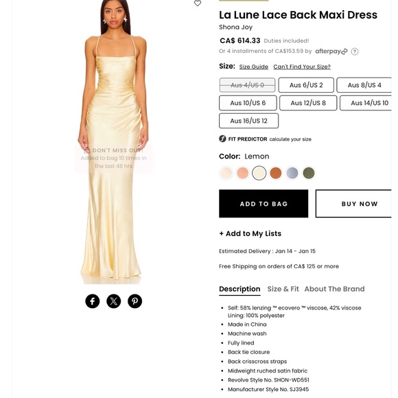 Shona Joy Yellow Wedding Dress - Picture 16 of 16
